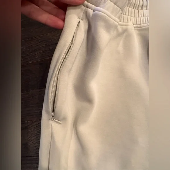 BuffBunny Luxe Ivory Joggers - Picture 2 of 4